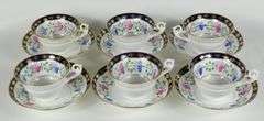ANTIQUE CUPS & SAUCERS