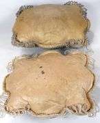 TWO IROQUOIS BEADED PINCUSHIONS