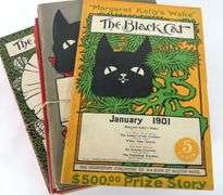 THE BLACK CAT MONTHLY MAGAZINE COLLECTION, 19TH/EARLY 20TH CENTURY