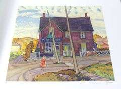 RARE LIMITED EDITION A.J. CASSON VOLUME "WATERCOLOURS"