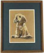 MICHAEL HALLIWELL PRINT & PASTEL DRAWING