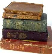 ANTIQUE POCKET BOOKS