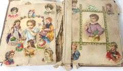 THREE ANTIQUE VOLUMES & VICTORIAN ALBUM