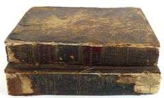 1802 & 1809 ENGLISH VOLUMES