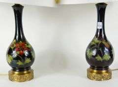 PAIR MOORCROFT TABLE LAMPS