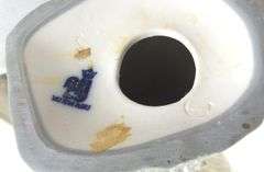 SPANISH PORCELAIN FALCON FIGURINE