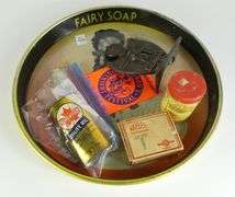 OLD BEER TRAY & COLLECTIBLES