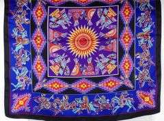 SKEMO POLYESTER SCARF