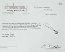 DIAMOND PENDANT ON CHAIN