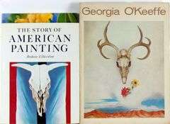 GEORGIA O'KEEFFE & BEV DOOLITTLE ART BOOKS