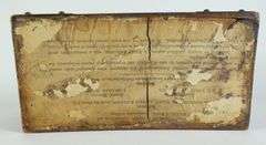 ANTIQUE BURL WOOD BOX