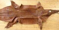 LATE VICTORIAN CROCODILE SKIN