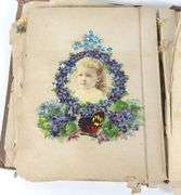THREE ANTIQUE VOLUMES & VICTORIAN ALBUM