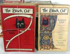 THE BLACK CAT MONTHLY MAGAZINE COLLECTION, 19TH/EARLY 20TH CENTURY