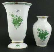 2 HEREND VASES