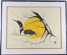 ARCHIE BEAULIEU SERIGRAPH PRINT