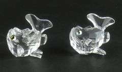 4 SWAROVSKI CRYSTAL FISH