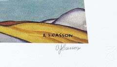RARE LIMITED EDITION A.J. CASSON VOLUME "WATERCOLOURS"