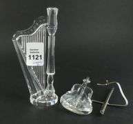 2 SWAROVSKI MUSICAL INSRUMENTS