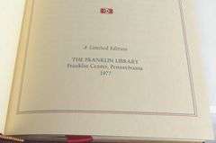 NINE FRANKLIN MINT LEATHER BOUND VOLUMES