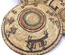 THREE INDIGENOUS BASKETS