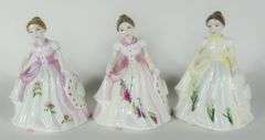 SET OF 12 ROYAL DOULTON FIGURINES