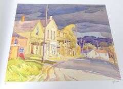 RARE LIMITED EDITION A.J. CASSON VOLUME "WATERCOLOURS"