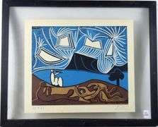 HAND-SIGNED PABLO PICASSO PRINT