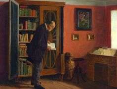 OIL ON PANEL BY LUDWIG VALENTA