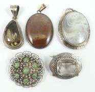 VINTAGE SILVER JEWELLERY