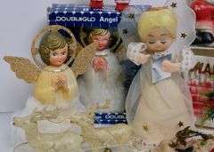 CHRISTMAS TREE-TOP ANGELS, ETC.