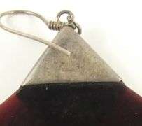 PAIR UNUSUAL SOUTH-WEST EARRINGS