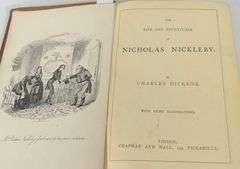 THE LIFE AND ADVENTURES OF NICHOLAS NICKLEBY BY CHARLES DICKENS
