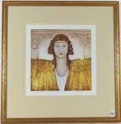 MICHAEL HALLIWELL PRINT & PASTEL DRAWING