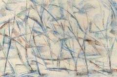 PAIR MIXED MEDIA DRAWINGS