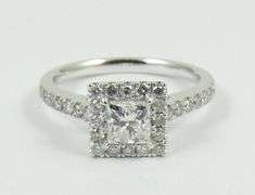 PRINCESS CUT DIAMOND RING