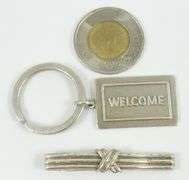 TIFFANY KEY HOLDER & TIE BAR