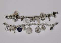 STERLING CHARM BRACELETS