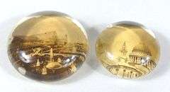 TWO ANTIQUE PAPERWEIGHTS