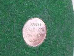 LIMITED EDITION LOON FIGURINE