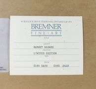 TWO SIGNED GARNET HAZARD PRINTS