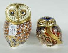 2 DERBY PAPERWEIGHTS