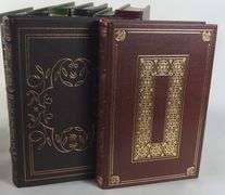 TEN FRANKLIN MINT LEATHER BOUND VOLUMES