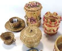 WOVEN BASKETS, ETC.