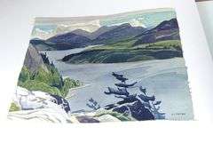 RARE LIMITED EDITION A.J. CASSON VOLUME "WATERCOLOURS"