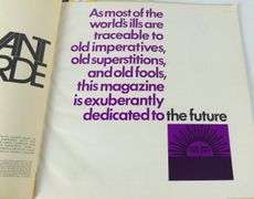 AVANT GARDE MAGAZINES
