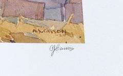 RARE LIMITED EDITION A.J. CASSON VOLUME "WATERCOLOURS"
