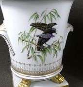 PAIR MAGNIFICENT PORCELAIN URNS