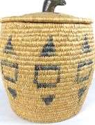VINTAGE INUIT SEAGRASS BASKET
