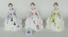 SET OF 12 ROYAL DOULTON FIGURINES